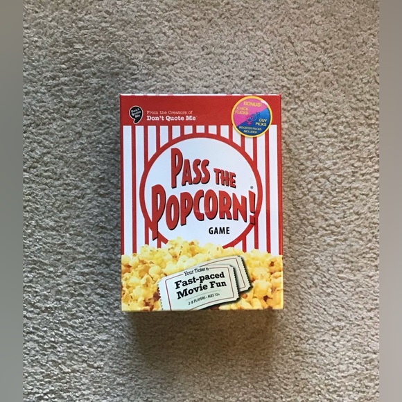Other - New Pass the Popcorn game